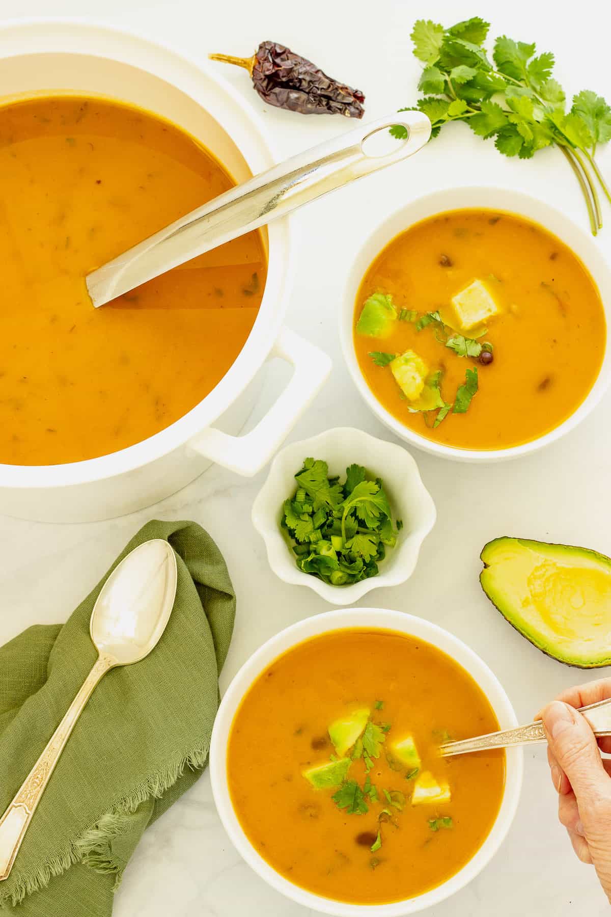 Sweet Potato Black Bean Soup