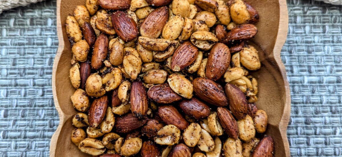 Ghost Pepper Roasted Nuts