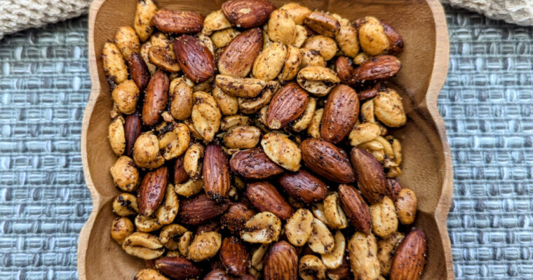 Ghost Pepper Roasted Nuts