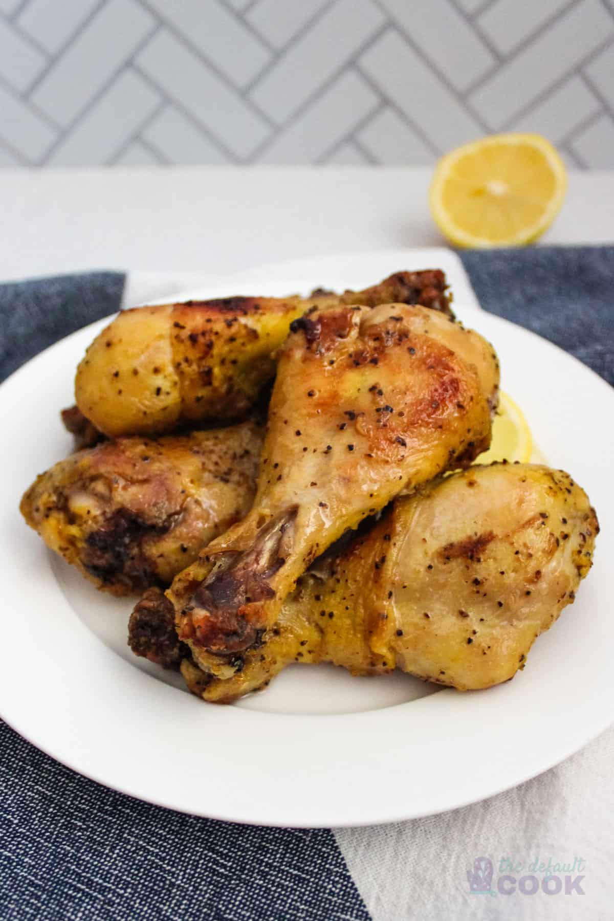 Lemon Pepper Chicken Drumsticks.