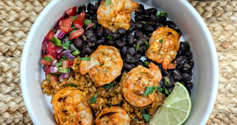 Achiote Shrimp Skewers